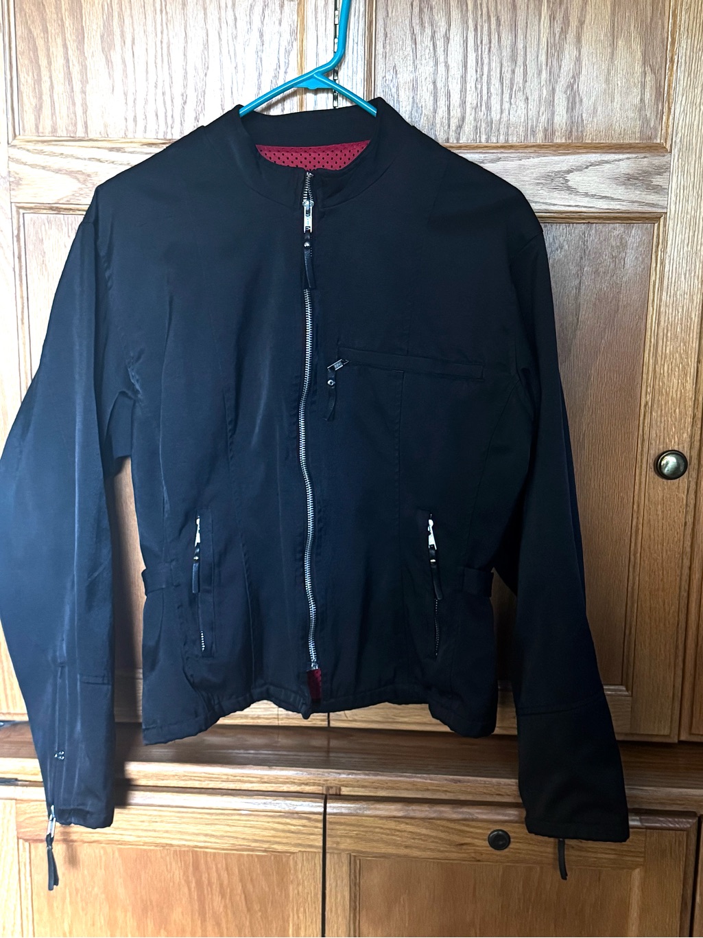 Harley-Davidson Black Soft Shell Jacket With Red Mesh Lining